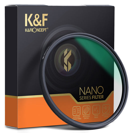 K&amp;F CONCEPT KF01.1225 18-Layer Coated Ultra-Thin CPL Filter 82mm Nano-X Circular Polarizing Filter for Nikon Canon Sony Cameras