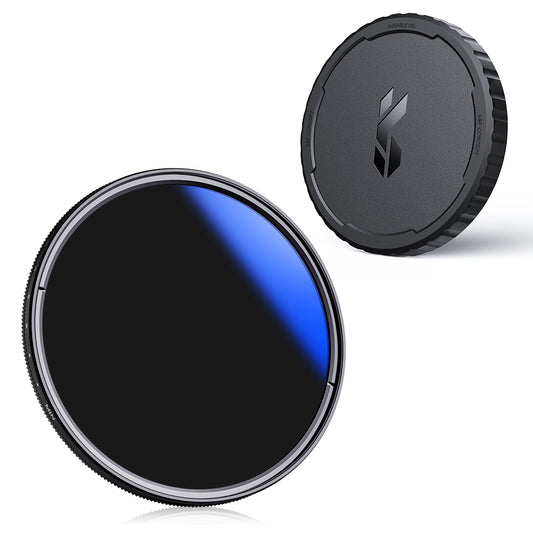 K&amp;F CONCEPT ND2-ND400 ND Camera Lens Filter Ultra-Thin Variable 9-Stop Adjustable Neutral Density Filter with Lens Cover 82mm