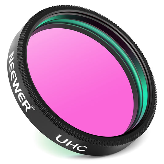 Uniqkart N-10 1.25 Inch UHC Filter Ultra High Contrast Filter Light Pollution Reduction Filter Astrophotography Improve Image Contrast