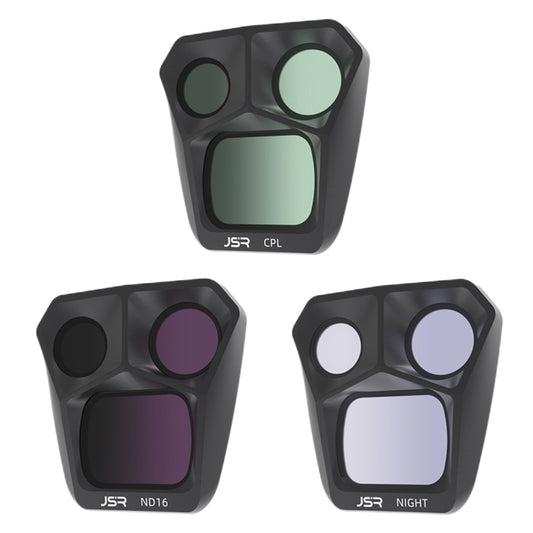 Junestar GB-3IN1 JSR-1015-26 For DJI Mavic 3 Pro 3Pcs / Set CPL+ND16+NIGHT Filter Aluminum Alloy+Glass Camera Lens Filters