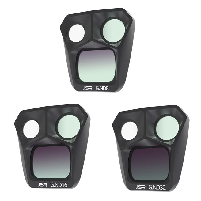 Junestar GB-3IN1(GND) JSR-1015-25 For DJI Mavic 3 Pro ND8+ND16+ND32 Filter Aluminum Alloy+Glass Lens Filters Set