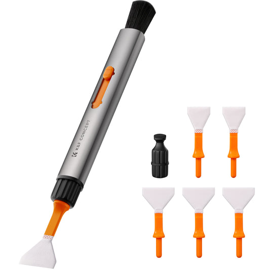 K&amp;F CONCEPT SKU.1898 Versatile Switch Cleaning Pen Replacement Cleaning Brush Set for Camera Lens, Drone Lens Cleaning Tool