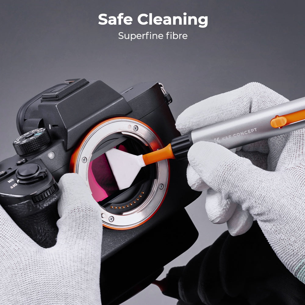 K&amp;F CONCEPT SKU.1898 Versatile Switch Cleaning Pen Replacement Cleaning Brush Set for Camera Lens, Drone Lens Cleaning Tool