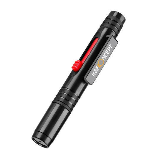 K&amp;F CONCEPT Camera Lens Cleaning Pen with Retractable Soft Brush for DSLRs and Sensitive Electronics Optical Cleaning Tools