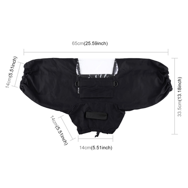 Puluz Professional Rain Cover Dustproof Waterproof Cover for Canon Nikon Sony DSLR Mirrorless Cameras