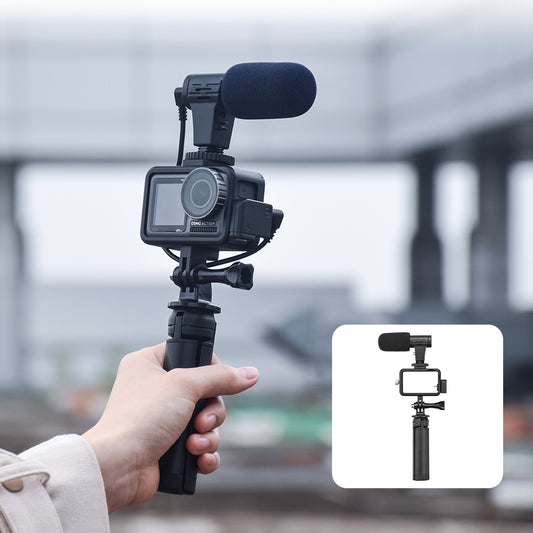 Frame + Tripod + Microphone + Audio Head for OSMO ACTION