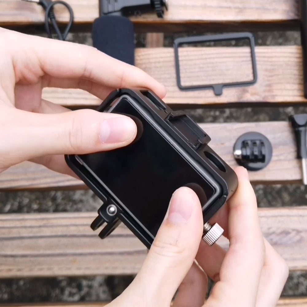 Frame + Tripod + Microphone + Audio Head for OSMO ACTION