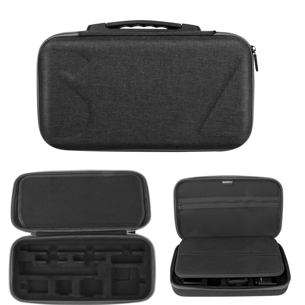 Storage Bag for Insta360 One R 4K Sport Camera Accessories Camera Battery Charger Selfie Stick Protective Case Carrying Bag