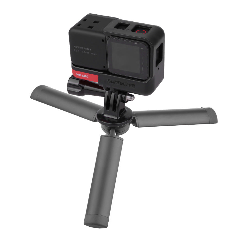 Frame Protective Border Quick Release Cradle Mount &amp; Desktop Tripod for Insta360 One R Sport Camera