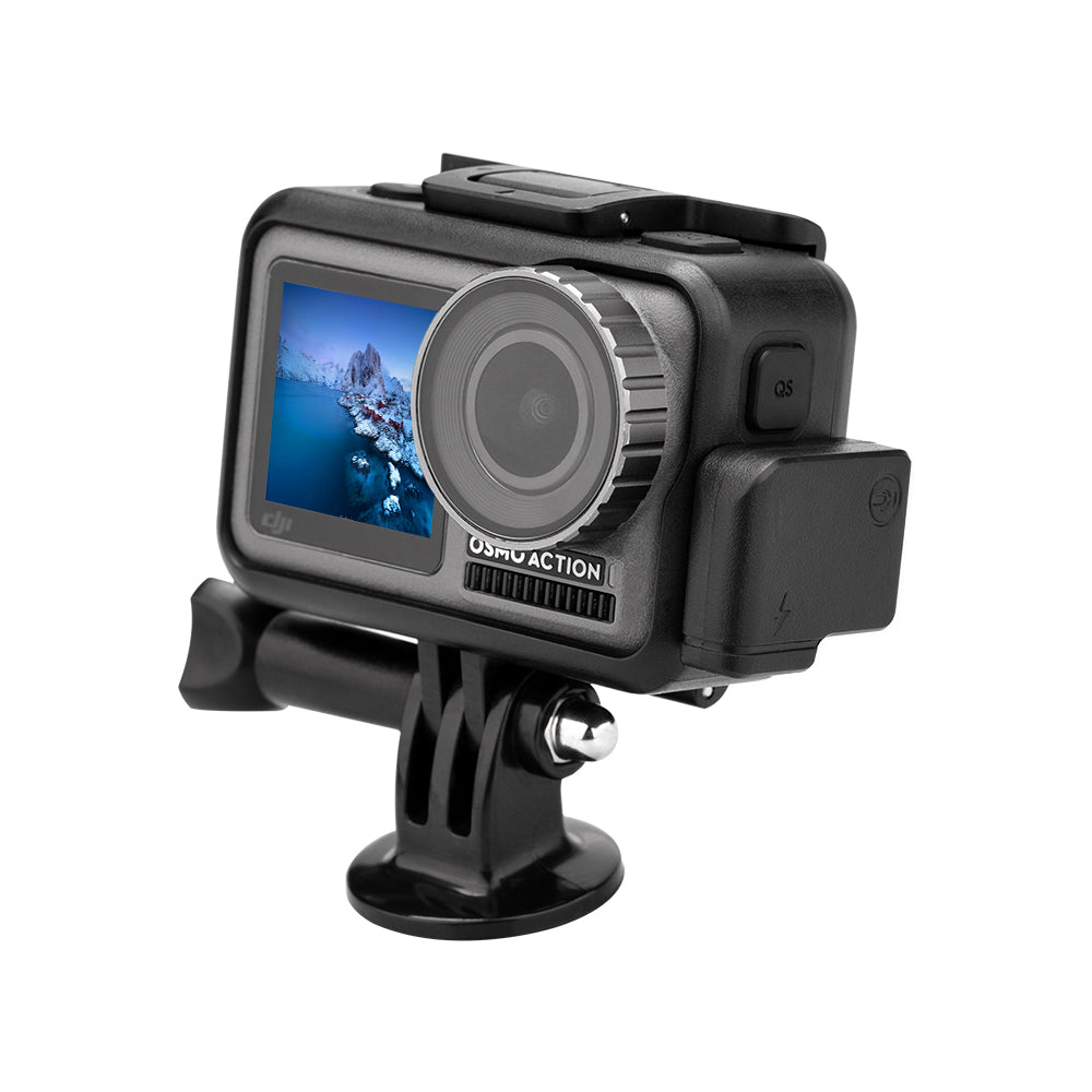 Microphone 3.5mm/USB-C Adapter Audio External Mic Mount for DJI OSMO Action