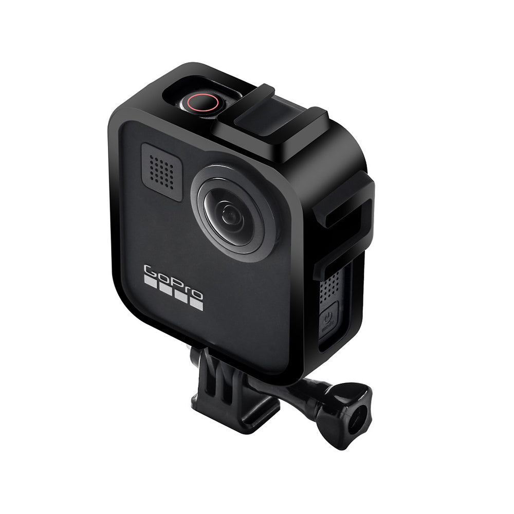 Panoramic Sports Camera External Fill Light Microphone Plastic Protective Frame for GoPro MAX Camera