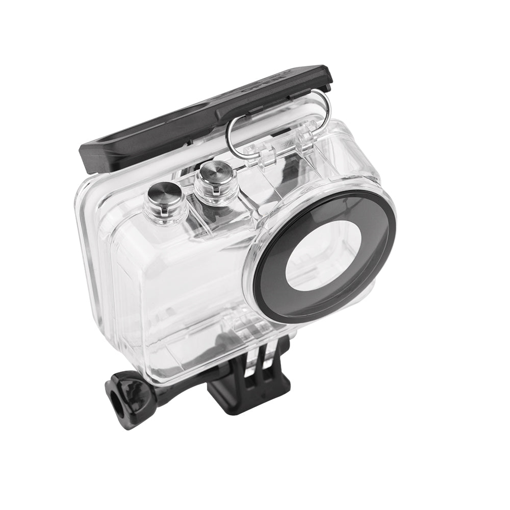 [Panorama Lens Edition] Camera Diving Case Waterproof Protective Cover for Insta360 ONE R Camera Accessories