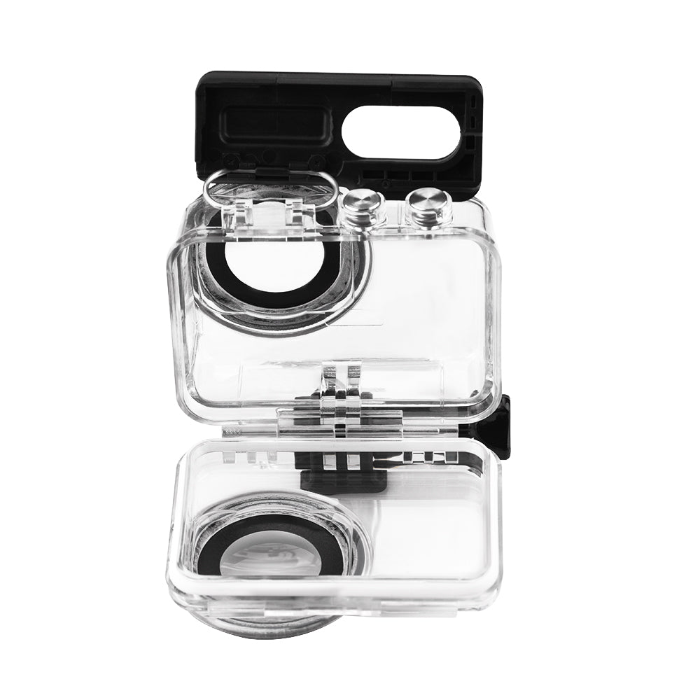 [Panorama Lens Edition] Camera Diving Case Waterproof Protective Cover for Insta360 ONE R Camera Accessories