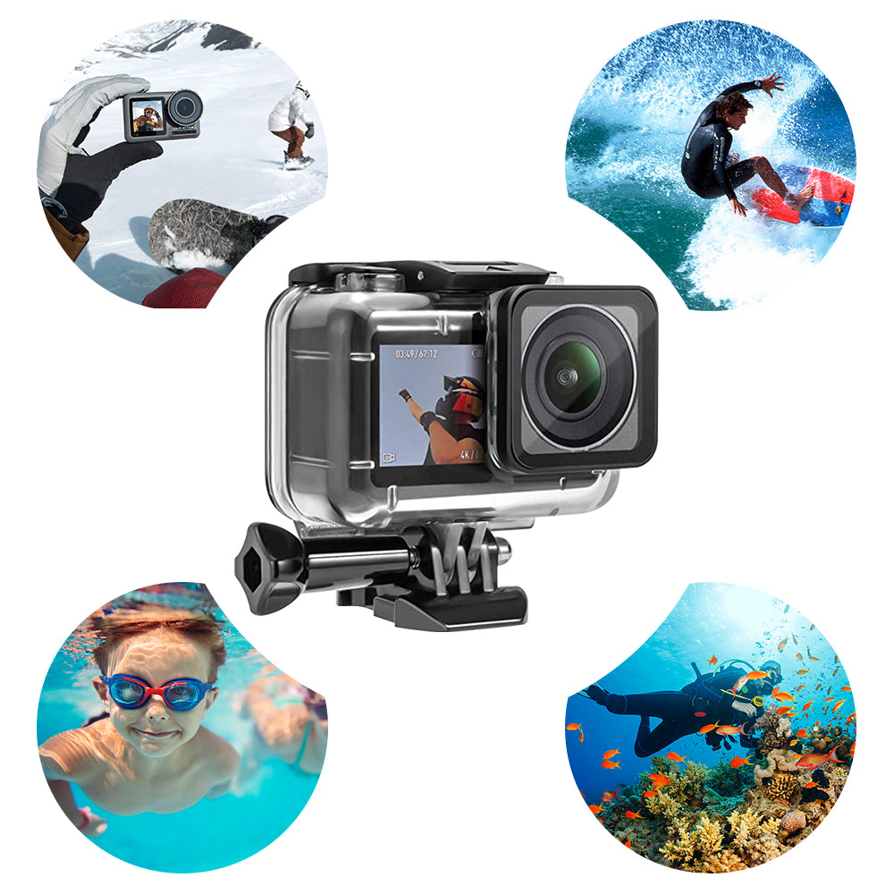 HSP6669 Sports Diving Camera Waterproof Housing Case for DJI Osmo Action