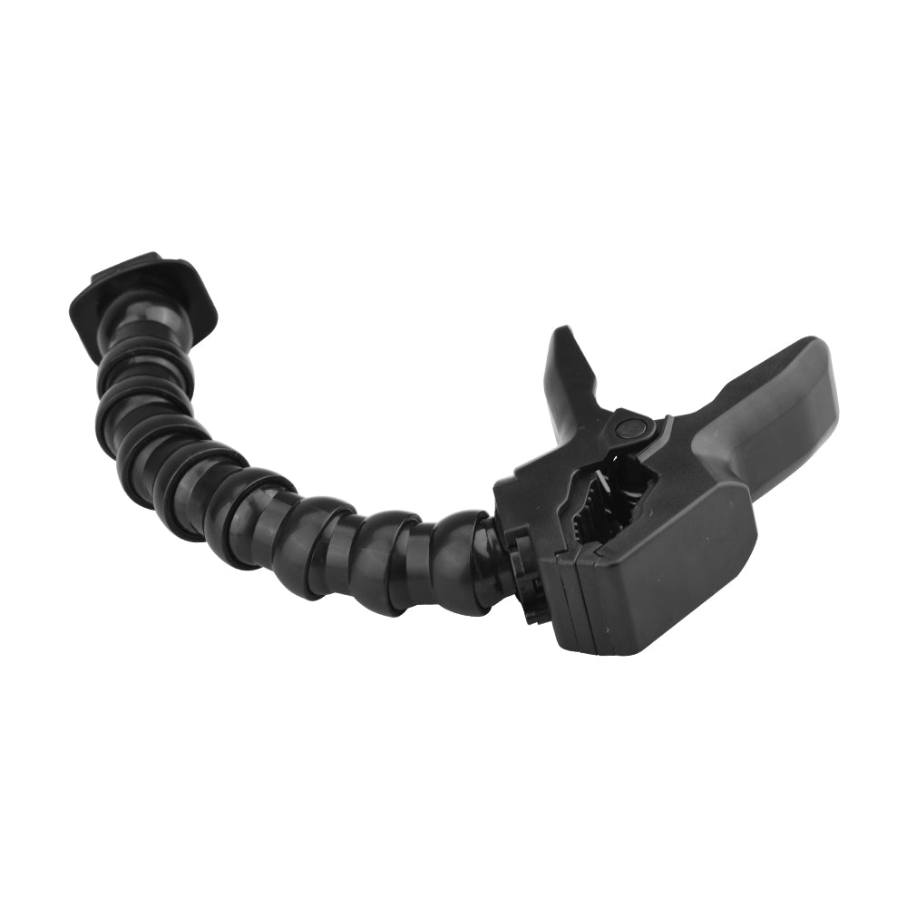 Clamp Mount with Flexible Adjustable Gooseneck for GoPro Hero 8 7 6 5 Sjcam Yi 4K Action Camera Tripod Accessory