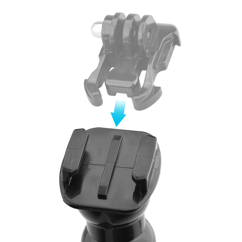Clamp Mount with Flexible Adjustable Gooseneck for GoPro Hero 8 7 6 5 Sjcam Yi 4K Action Camera Tripod Accessory
