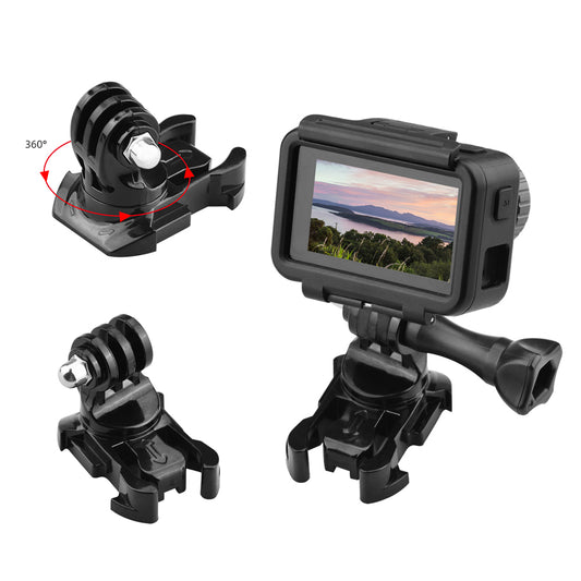 360&#176; Rotating Quick Release Buckle Holder Rotary Joint for Osmo Action/Gopro Hero 8 7 6 5 Sports Camera Accessories