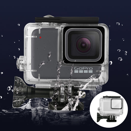 Waterproof Diving Protective Frame Case for GoPro Hero 7 Silver/White Sports Camera