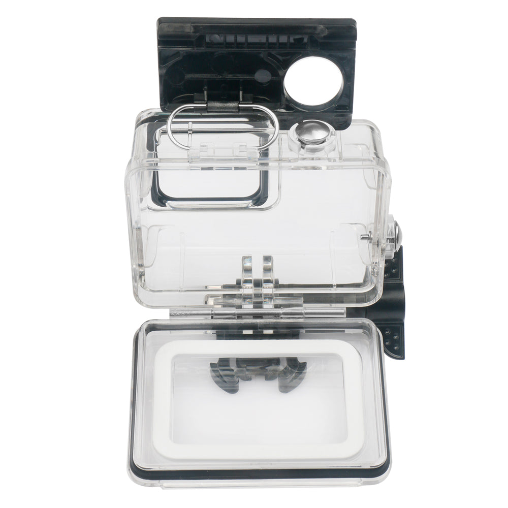 Waterproof Diving Protective Frame Case for GoPro Hero 7 Silver/White Sports Camera