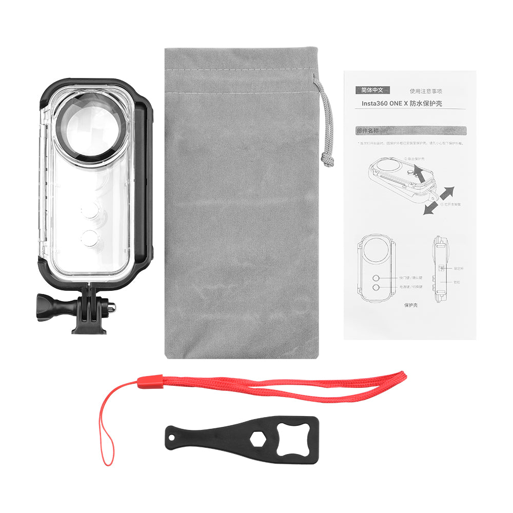 Waterproof Diving Protective Frame Case for Insta360 ONE X Camera