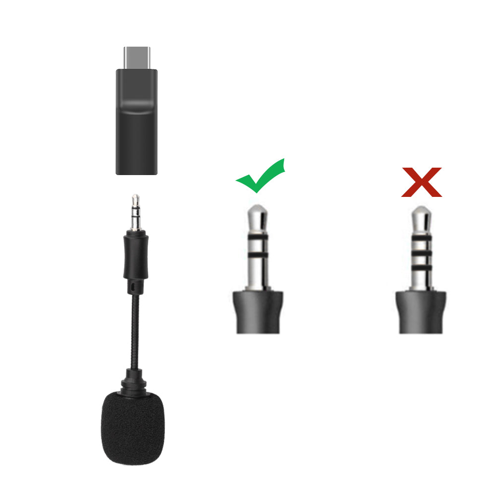 3.5mm Short Microphone Link Audio Adapter