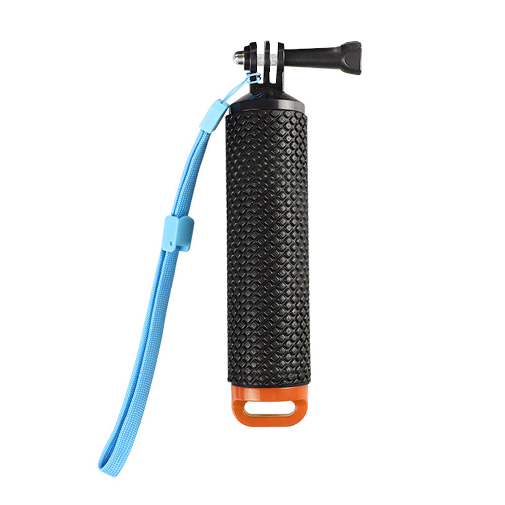 Water Floating Hand Grip Handle Mount Float Accessories for GoPro Hero 9 Action Cameras - Orange