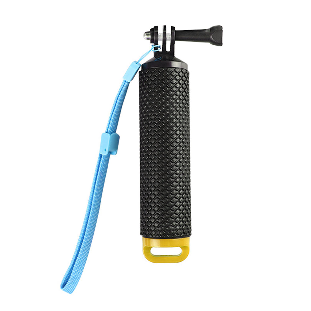 Water Floating Hand Grip Handle Mount Float Accessories for GoPro Hero 9 Action Cameras - Yellow
