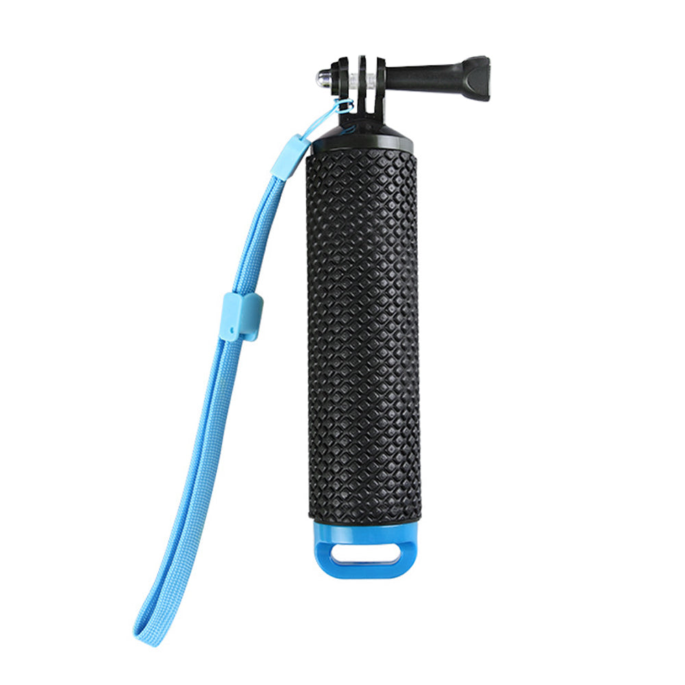 Water Floating Hand Grip Handle Mount Float Accessories for GoPro Hero 9 Action Cameras - Blue