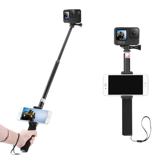Mini Selfie Stick Extension Rod for GoPro Hero 9 Sports Camera