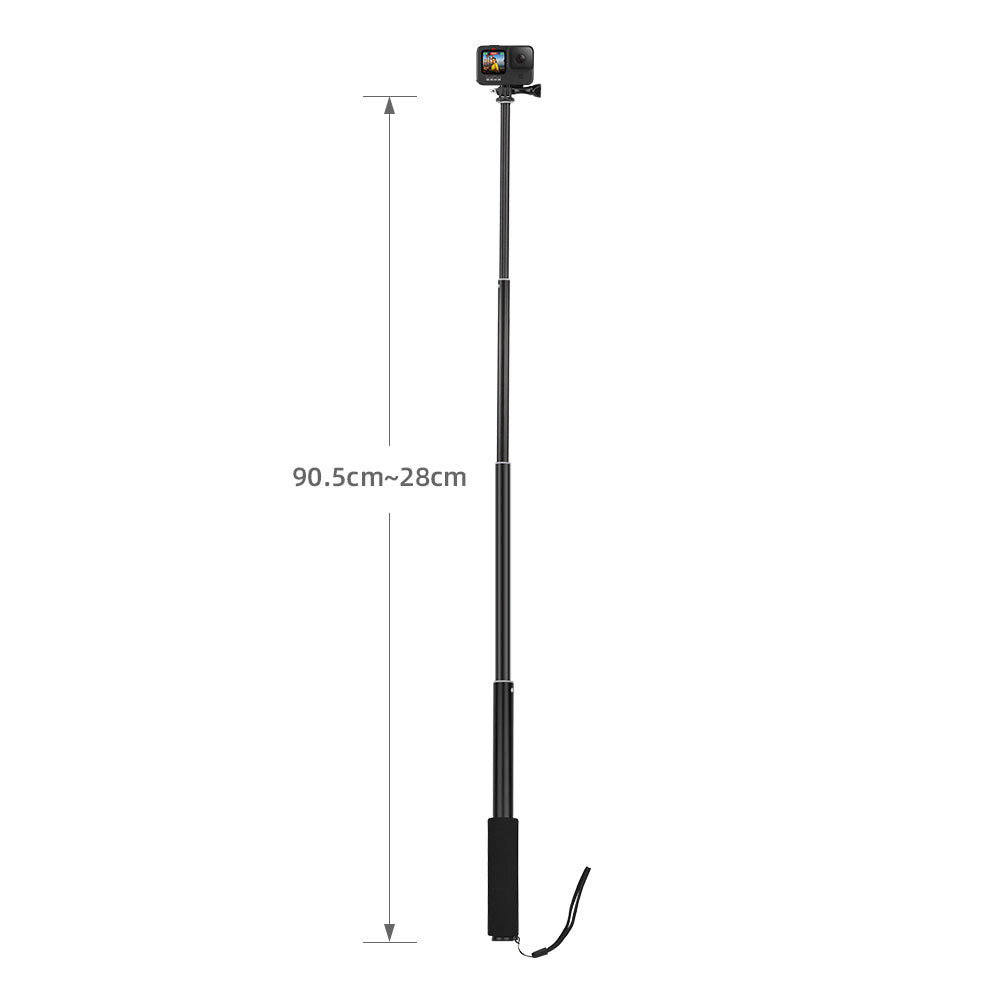 Mini Selfie Stick Extension Rod for GoPro Hero 9 Sports Camera