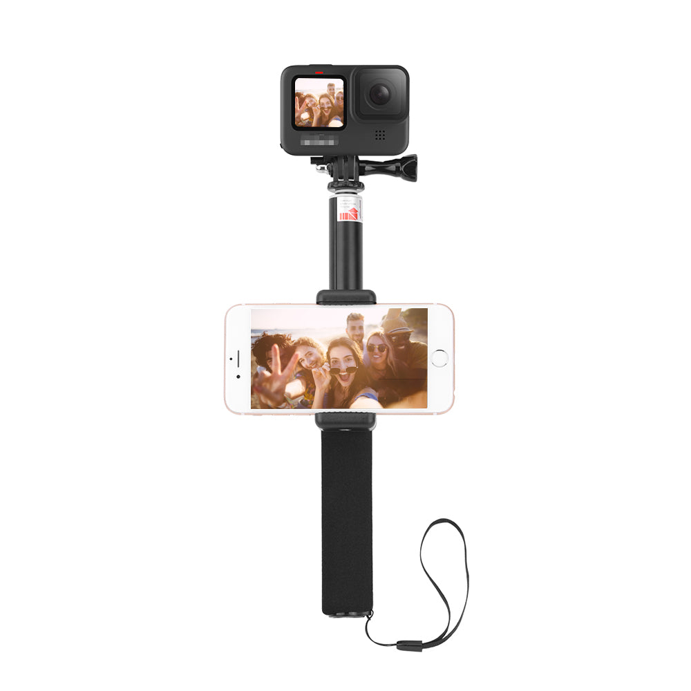 Mini Selfie Stick Extension Rod for GoPro Hero 9 Sports Camera