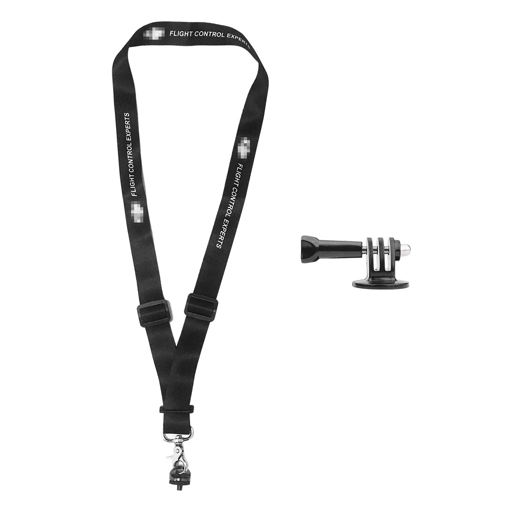 Neck Strap Lanyard Sling with Quick Release Buckle for GoPro Hero 9 - Black