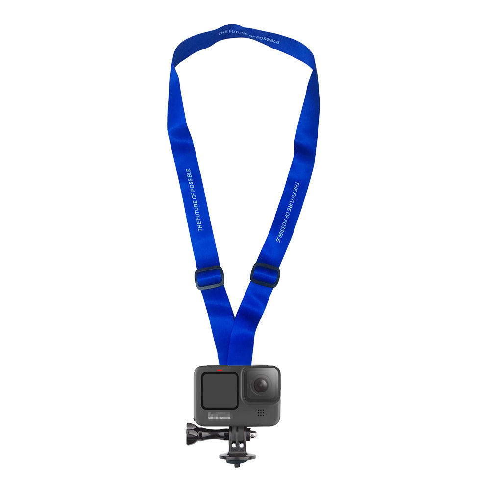 Neck Strap Lanyard Sling with Quick Release Buckle for GoPro Hero 9 - Blue