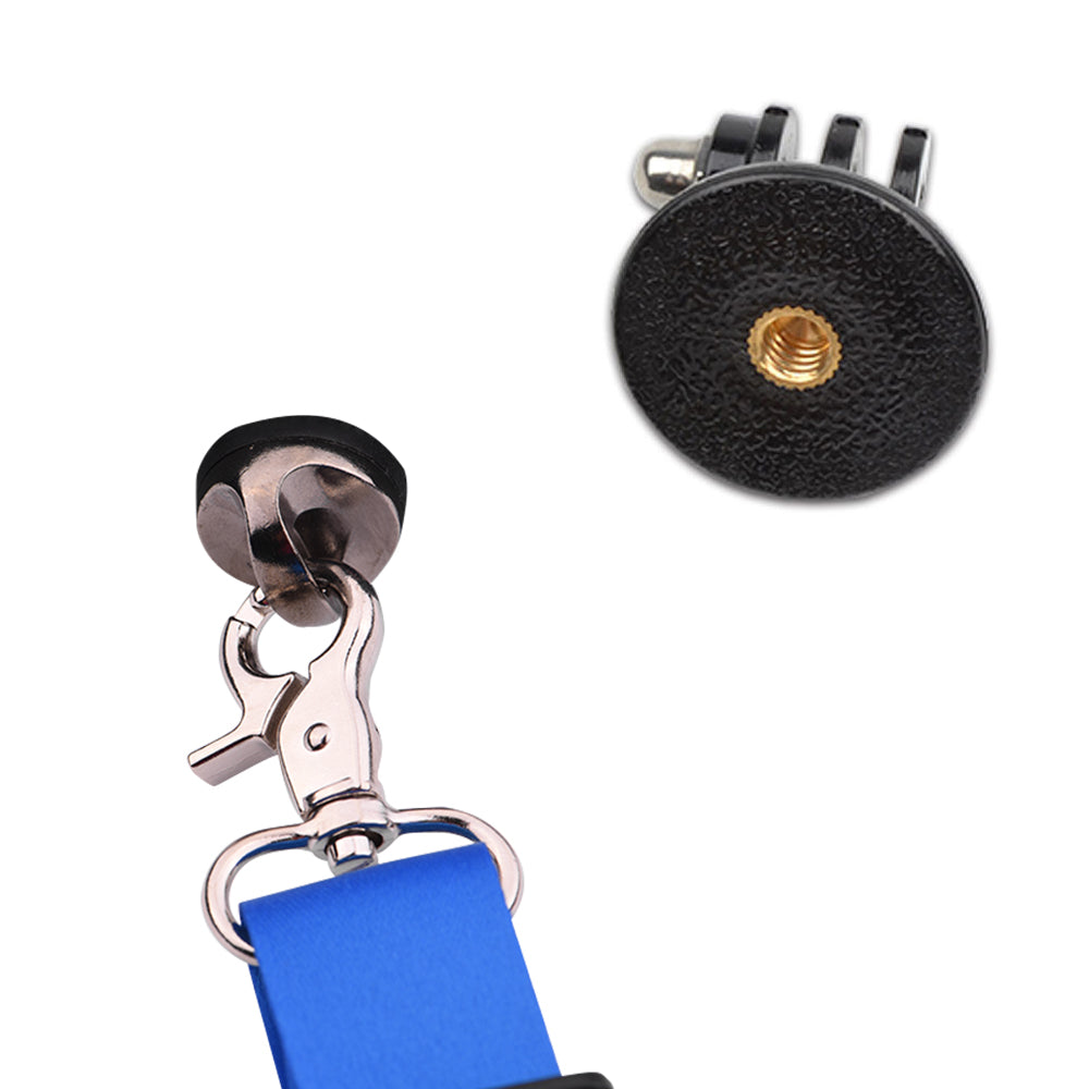 Neck Strap Lanyard Sling with Quick Release Buckle for GoPro Hero 9 - Blue