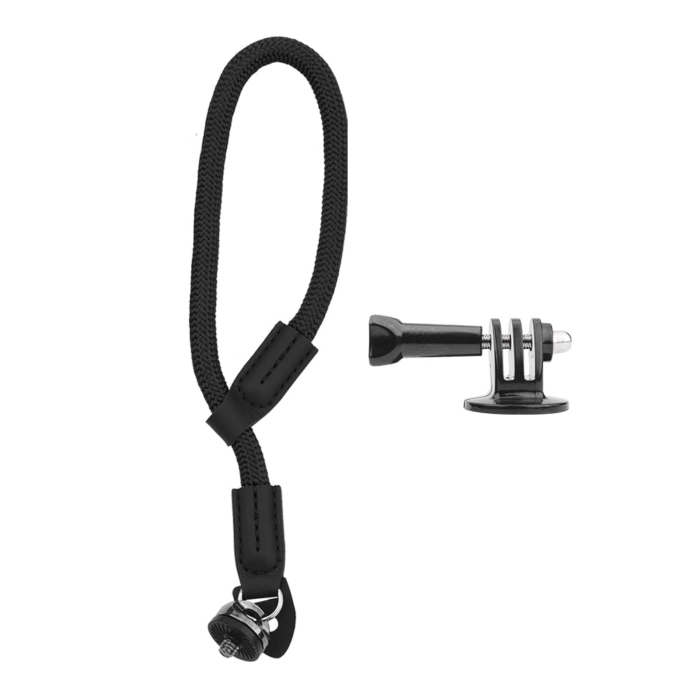 Safety Hand Strap Lanyard Sling Handheld Adapter for GoPro Hero 9 - Black