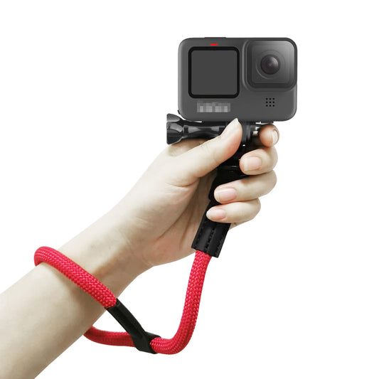 Safety Hand Strap Lanyard Sling Handheld Adapter for GoPro Hero 9 - Red