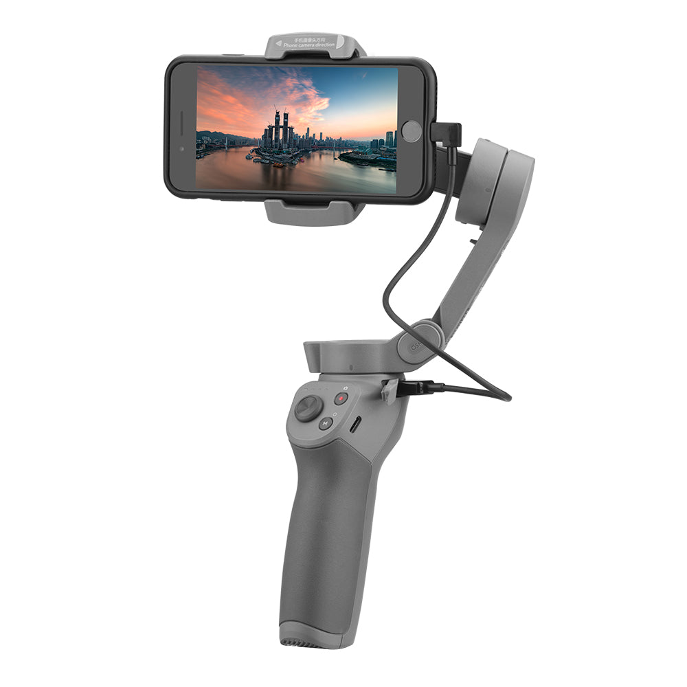 USB to Lightning Smartphone Charging Cable Charing Cord for Osmo Mobile 2/3 Gimbal Stabilizer