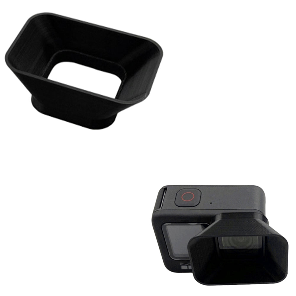 AT1172 Anti-glare Sunshade Lens Hood Cover for Gopro Hero 9 Sports Action Camera Accessories [Small Size]
