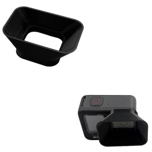 AT1172 Anti-glare Sunshade Lens Hood Cover for Gopro Hero 9 Sports Action Camera Accessories [Small Size]