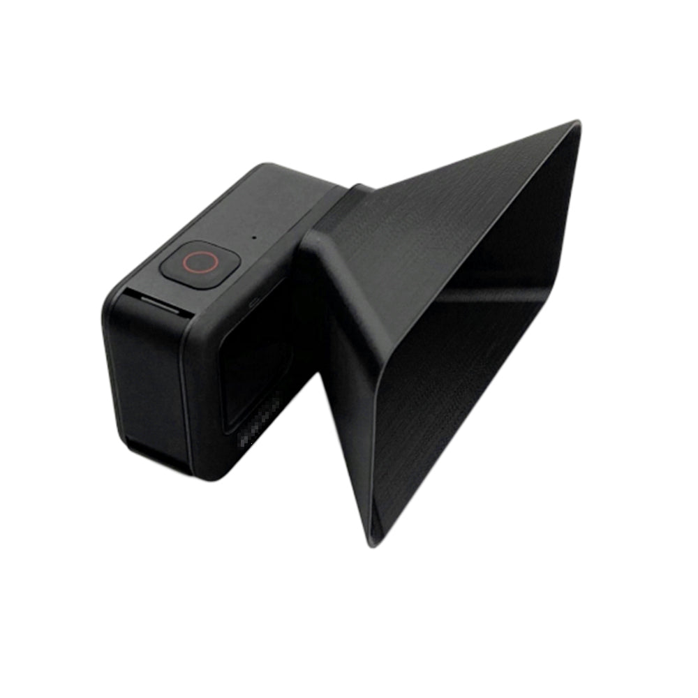 Anti-glare Sunshade Lens Hood Cover for Gopro Hero 9 Sports Action Camera Accessories [Large Size]