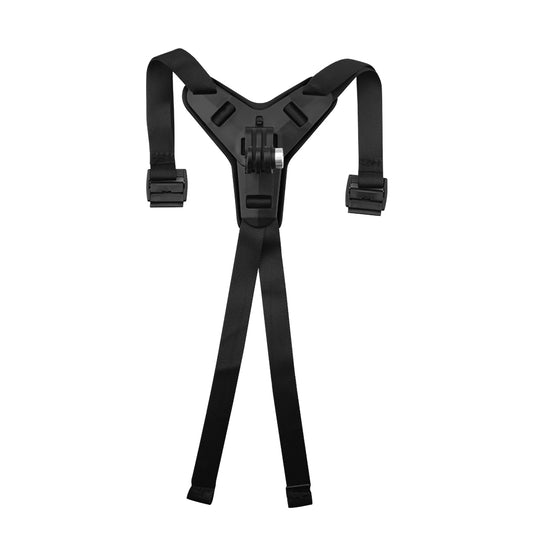 Drive Cycling Bracket Stand Holder Motorcycle Helmet Chin Support Bracket Stable for GoPro 9/8/7/6/5/Osmo Action/Insta360 ONE R Sports Camera Accessory - Black