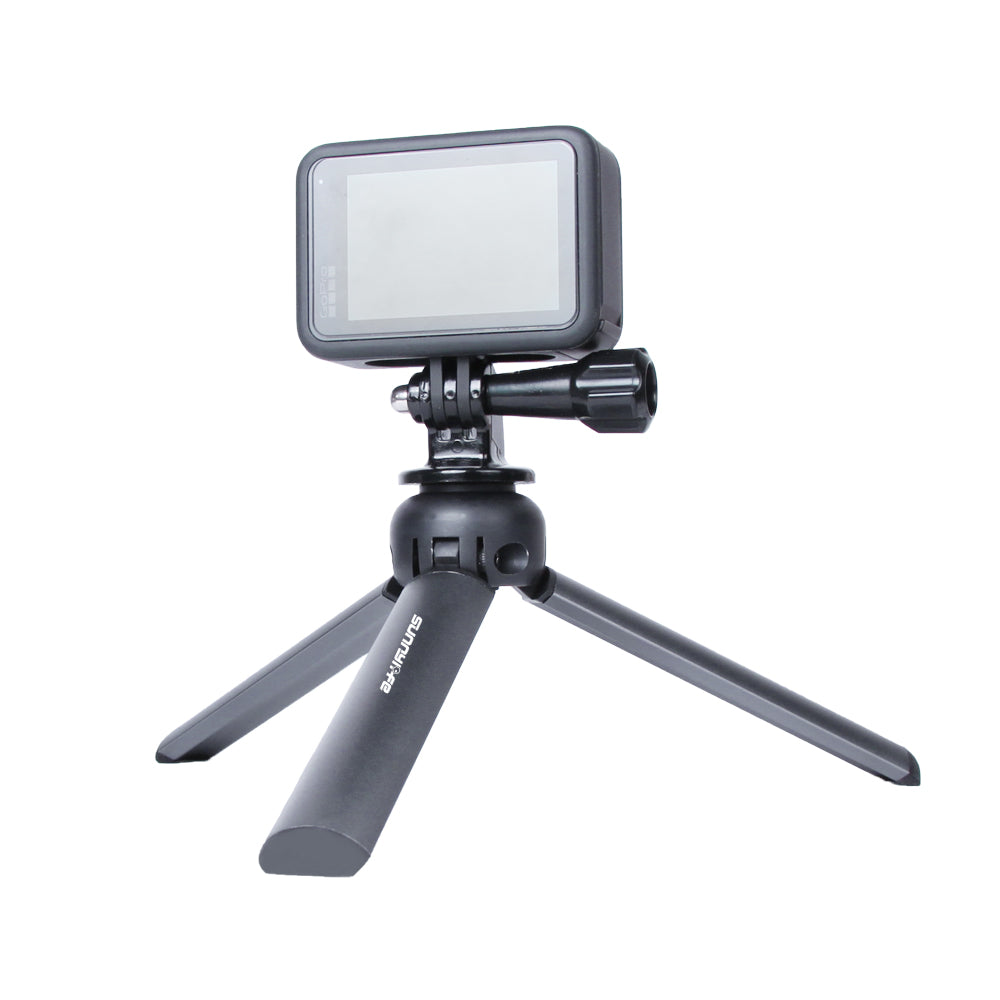 SUNNYLIFE Universal Aluminum Alloy Tripod for Action Camera, 13cm - Black