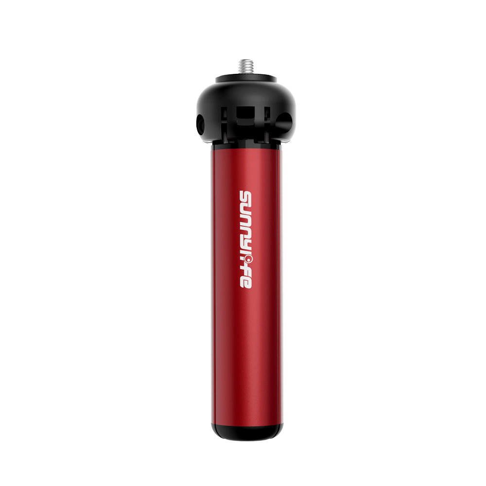 SUNNYLIFE Universal Aluminum Alloy Tripod for Action Camera, 13cm - Red