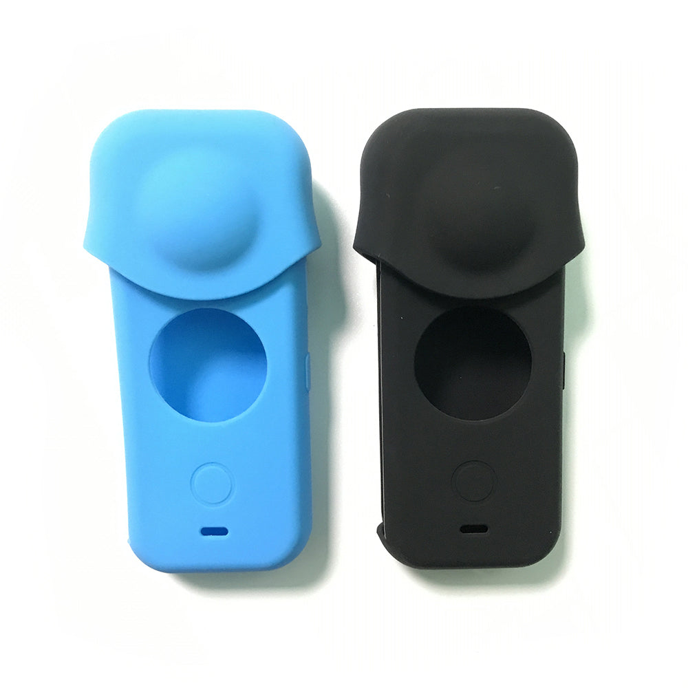 Mini Action Camera Silicone Protective Case for Insta360 One X2 - Black