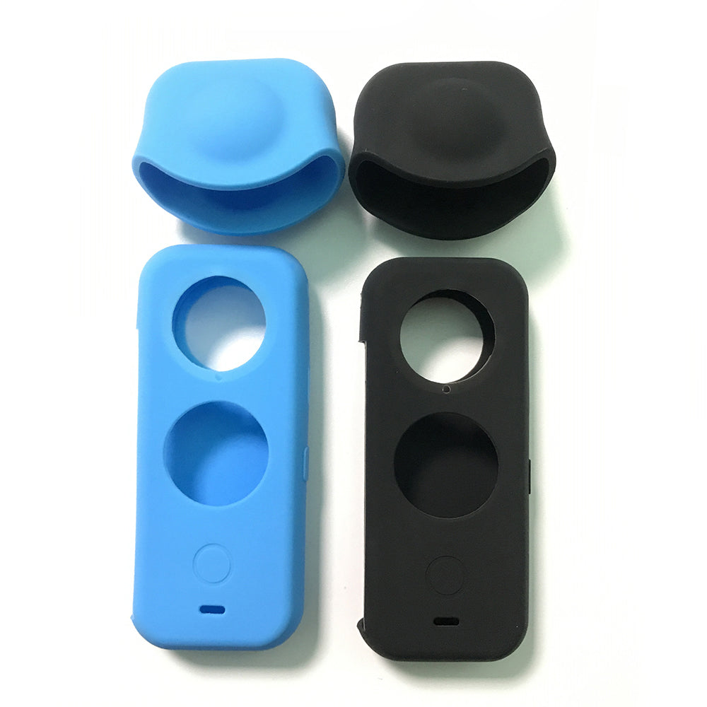 Mini Action Camera Silicone Protective Case for Insta360 One X2 - Black