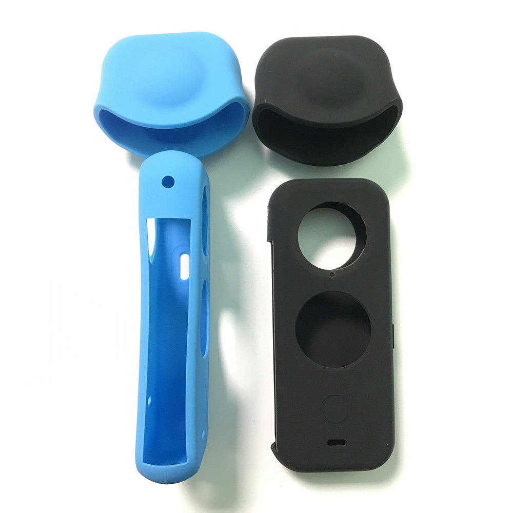 Mini Action Camera Silicone Protective Case for Insta360 One X2 - Black