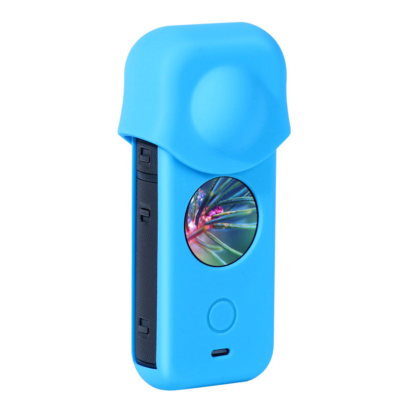 Mini Action Camera Silicone Protective Case for Insta360 One X2 - Blue