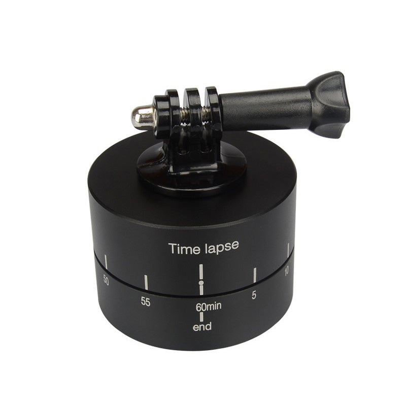 360 Degree Panoramic Rotating Time Lapse Stabilizer Tripod Adapter for Gopro DSLR Camera