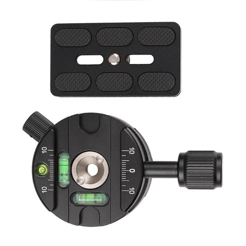 360-degree Panoramic Rotating Base Joint X64 Quick-release Plate Holder 3D Panoramic Head