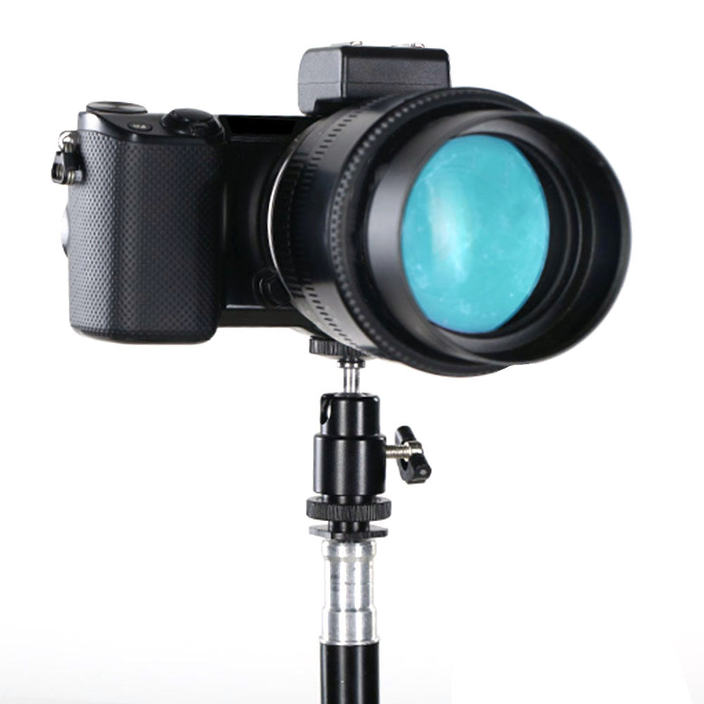 360 Degree Rotating 1/4inch Mini Ball Head Bracket for Tripod Monopod Sports Camera